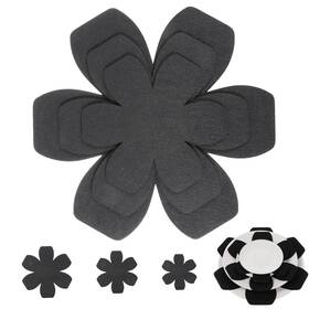645549 Jiyin Pot And Pan Protectors Set 6-pack In 3 Sizes Felt For Stacking