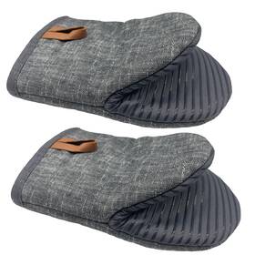 241223 Jklcee Mini Oven Mitts 1 Pair Silicone Short Heat Resistant Up 02 Gray