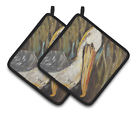 Jmk1216pthd Carolines Treasures Pelican Lookin West Potholder Set Of 638508383181