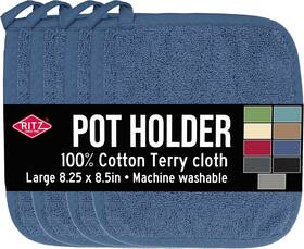 Join-1114-289 John Ritzenthaler Ritz Terry Potholder And Hot Pad Unparalleled Heat Resistant Durable 100% Cotton