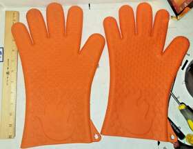 Jolly Green Products 850011132036 Cts Ekogrips Premium Heatresistant Bbq Gloves For Cooking And Meat Handling Kitc