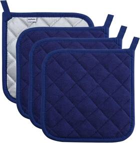 Joyhalo 313103925966 4 Pack Pot Holders For Kitchen Cotton Oven Holder With Great Heat Resist