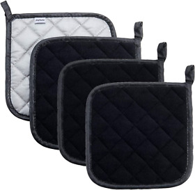 Joyhalo 4 Pack Pot Holders For Kitchen Heat Resistant Sets Oven Hot