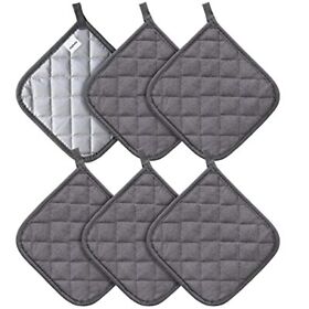 Joyhalo 6 Pack Pot Holders For Kitchen Heat Resistant Sets Oven