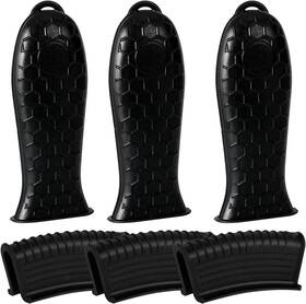 Joyhalo 705353696619 Cast Iron Skillet Handle Covers 6 Pack Heat Resistant Silicone Pot Hand