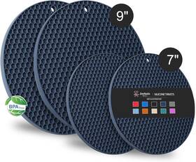 Joyhalo 726084626706 Trivets For Hot Dishes - Pads Kitchen Silicone Pot Holders