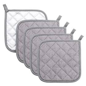 Joyhalo 743307718642 Pot Holders Cotton Made Machine Washable Heat Resistant Potholder Holder
