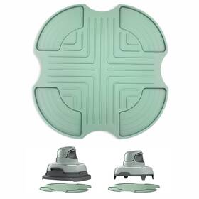 Juglok 642131624313 Silicone Heat Resistant Mat For Ninja Crispi Air Fryer Heat-insulating Access