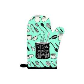 20119502 June Clever Rinse Spoon Funny Oven Mitt