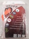K201603 Kitchpal Heat Resistant Silicone Oven Mitts Orange Waterproof 682500999437