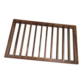 357c Kalmar Home Acacia Wood 16.5 Inch X 10 Large Trivet - Protects Countertops Environmentally