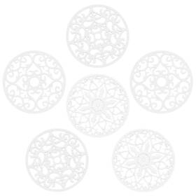 Ka21006 Kalsreui Tirvets For Hot Dishes Silicone Trivet Pads Kitchen Silico
