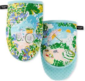 Kate Spade New York 028332846226 Spring Garden Mini Oven Mitt 2-pack Set Heat Resistant
