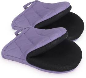 Kawlity 705353764608 Mini Oven Mitts 1 Pair Short Small Silicone Hand Mits Heat Resistant 50