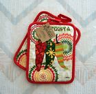 Kay Dee Chili Pepper Pot Holder Set Fiesta Time Pattern 723886530224
