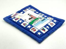 Kay Dee Designs 723886365154 Vintage Oven Potholder Pan Holder Nautical Sailboat Lighthouse 10.5x8.5 Inch