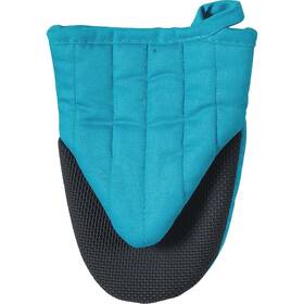 R6417 Kay Dee Designs Peacock Blue Grabber Oven Mitt Pack Of 3