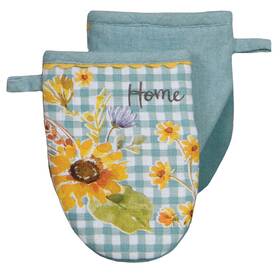 R7235 Kay Dee Sunflowers Forever Kitchen Oven Grabber Single One Piece Mitt