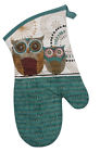 Kd Spice Road Owl Quilted Cotton Country Kitchen Oven Mitt 723886534451