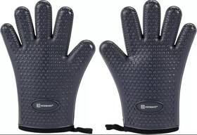 Z2110102k-2s Keemake Pair Grill/cooking Silicone Gloves Non-slip Anti Scalding Kitchen Cutlery