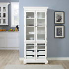 Kf33001wh Crosley Furniture Alexandria Kitchen Pantry In White Finish 710244208604