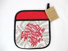 Khgr Native Northwest Potholder Coast Running Raven Tsimshian Neoprene Cotton 425 Degree 629117034601
