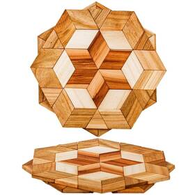 Kibs Group 730167989398 Natural Wood Trivets For Hot Dishes Set Sturdy 6ftft Pots And Pans 2 Eco Friendly