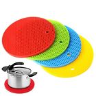 Kingree Intl Pot Holders Best Silicone Set Of 4 High Quality Multipurpose Round 6149938207984 Kingree Intl Pot Holders Best Silicone Set Of 4 High Quality Multipurpose Round 6149938207984