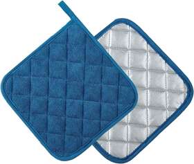 Kitchen 708111219280 4 Pack Heat Resistant Pot Holders Sets Oven Hot Pads Terry Cloth