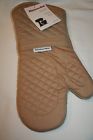 Kitchen Aid Kitchenaid Heavyweight Oven Mitt 100 Cotton Beige Khaki Tan 8 X 14 New 028332536615