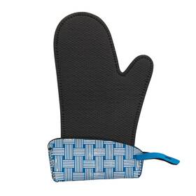 120117-20 Kitchen Grips Flxaprene Chefs Mitt Small Blueberry