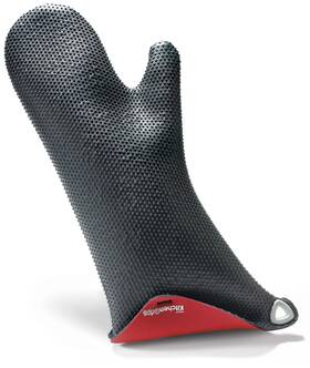 Kitchen Grips 790652200612 Kitchengrips Double Stitch Inverted Bbq Mitt Red