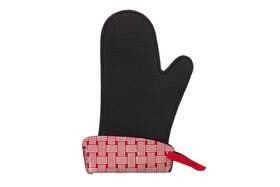 Kitchen Grips 790652202746 Chefs Mitt Large Cherry/white Woven