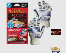 Jpn0501-24 Kitchen Ove Glove Oveglove Oven Mitt Up To 540 Deg Washable