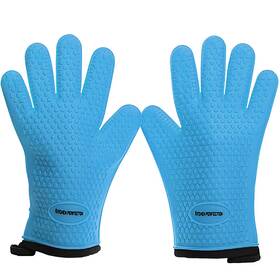 Kitchen Perfection 065006549071 Xl Silicone Smoker Oven Glovesextreme Heatresistant Gloves