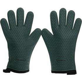Kitchen Perfection 065006549507 S Silicone Smoker Oven Gloves Extreme Heat Resistant Bbq G