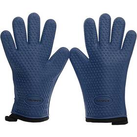 Kitchen Perfection 065006549644 Xl Silicone Smoker Oven Gloves-extreme Heat Resistant Bbq