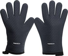 Kitchen Perfection 445006390374 Xl Silicone Smoker Oven Gloves-extreme Heat Resistant Bbq Glo