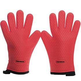 H-2073 Kitchen Perfection Xl Silicone Smoker Oven Glovesextreme Heat Resistant Bbq G