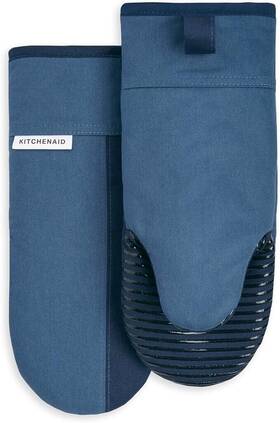 Kitchenaid 028332736848 Beacon Non-slip Oven Mitt Set Navy 2-piece Nwt Ships Free
