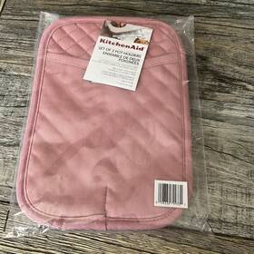 7inx Kitchenaid Kitchen Aid Set Of 2 Pot Holders 10in Pink New In Package
