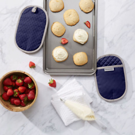 Kitchenaid Asteroid Pot Holder Set Cobalt Of 2