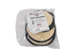 318rd Kittredge Round Terry Pot Holders 8 Inch 1 Made In Usa Kitchen Set 12 Pack