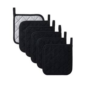 Klnyoo 753858315344 Kitchen Pot Holders Set Pure Cotton Potholders Kit Trivets Large Coasters Hot