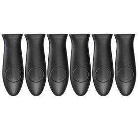 Kulusion 190373085923 Silicone Hot Handler Holder Reusable Diswasher 6 Pcs Heat Resistant Pot Handl