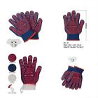 La02 Vbelkhv Oven Mitts Gloves Silicone Bbq Heat Resistant 721361930545