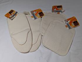 11000n Lamont Wells Ultimate Oven Mitt And Potholder Set Flame Resistant Fabric