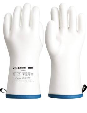 Ws78 Lanon Protection Technology Co. Ltd Professional Liquid Silicone Oven Mitts Gloves Heat Resistant L/9 Purple