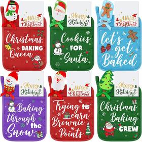 Layhit-spatulas-bdewk89 Layhit 18 Pcs Pot Holders With Silicone Spatulas Funny Baking Theme