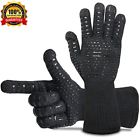 Lc-003 Red Bean Bbq Gloves Grill Oven Extreme Heat 783057818605